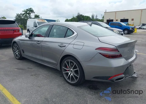 2025 Genesis G70 2.5T Rwd из США, поврежденный, VIN KMTG34SC1SU155772